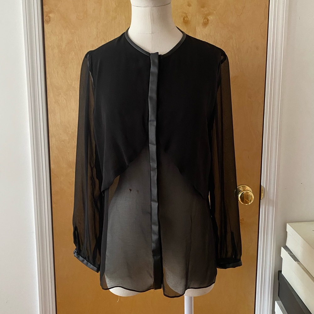 Zara Blouse Sz L